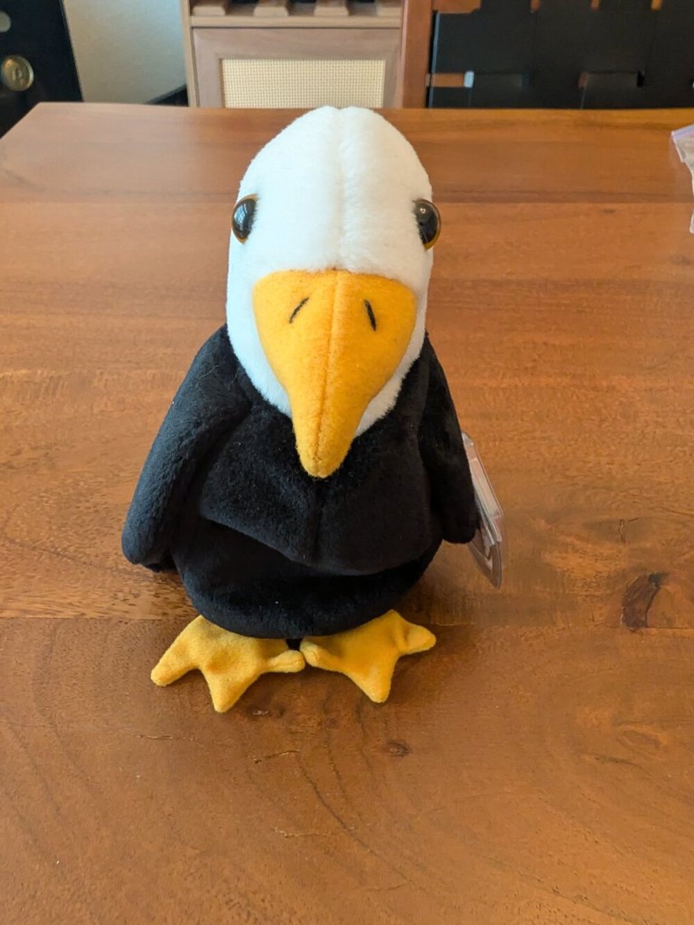 TY Beanie Baby “Baldy” the Eagle 🦅 | Vintage 1996 Plush w/ Tag Protector - Picture 6 of 6